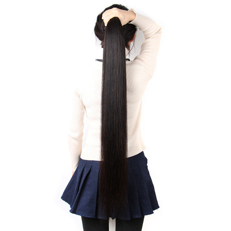 Reality Wig, Smooth Hair, Straight Hair Tie, Closed Peruvian Hair Tie Reality Wig, Smooth Hair, Straight Hair Tie, Closed Peruvian Hair Tie
